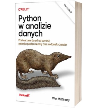 Python w analizie danych. Przetwarzanie danych za