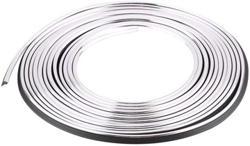 LISTWA TAŚMA OZDOBNA DO SAMOCHODU AUTA CHROM 5M