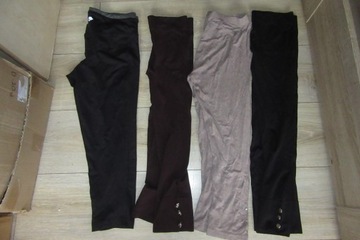 ZESTAW 4 PARY LEGGINSY ROZM XS - S