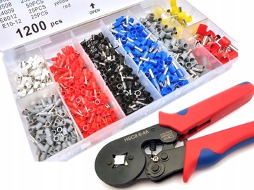 НАБОР ИЗОЛИРОВАННЫХ РАЗЪЕМОВ 1200 ШТ.