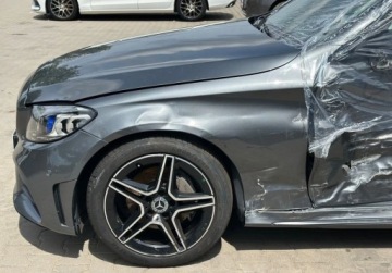 Mercedes Klasa C W205 Coupe Facelifting 1.5 200 184KM 2019 Mercedes-Benz Klasa C 1.5B 183KM 2019r. 4Matic Salon Polska 1.5 Benzyna, zdjęcie 5