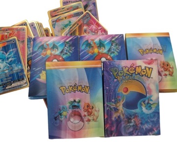 ГОЛОГРАФИЧЕСКИЕ КАРТОЧКИ POKEMON GOLD 3D 50 шт.
