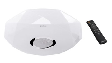 STRUHM Plafon z pilotem IRYNA LED 24W IP44 CCT DIM