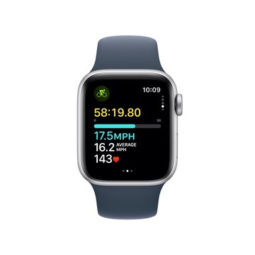 Apple Watch SE GPS+Cellular 40 мм, серебристый алюминий, ремешок S/M