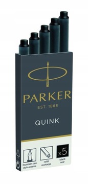 ЧЕРНИЛЬНЫЕ КАРТРИДЖИ PARKER BLACK INK PEN