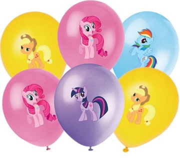BALONY KUCYKI PONY ZESTAW BALONÓW URODZINOWYCH