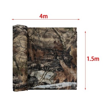 Лесная сетка Сетка для забора Сетка из ткани джунглей 300D скрывает сетку в стиле C