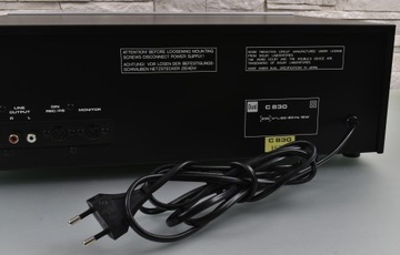 DUAL C 830 Высококлассный винтажный кассетный магнитофон