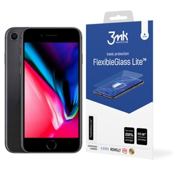 3MK Flexible Glass Lite do iPhone 8 Szkło