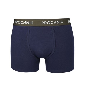 Bokserki Męskie Granatowe 5-Pak Próchnik PM11 M