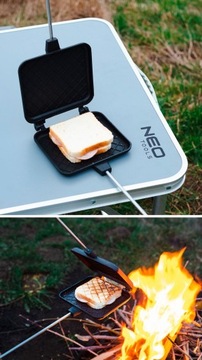 Тостер для сэндвичей у костра