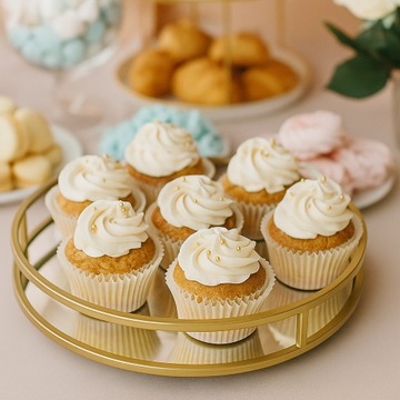 Зеркальный поднос для кухонных салон ванных комнат для сладкого стола HLW8268J M Gold