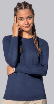 PODKOSZULKA damska szara z długim rękawem Bawełniana Certyfikowana r. 2XL