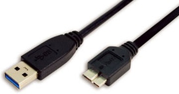 LogiLink micro USB-B 1,0 м, черный