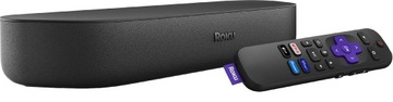 Strumieniowy odtwarzacz multimedialny i soundbar, czarny. Roku Streambar