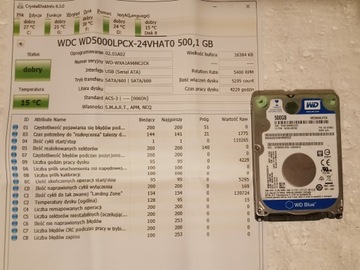 WDC WD5000LPCX-24VHAT0