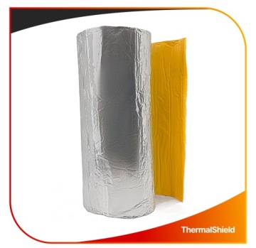 самоклеящийся тепловой экран 700°C 100см x 100см стеклохолст