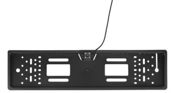 Камера заднего вида в рамке номерного знака с ИК-подсветкой