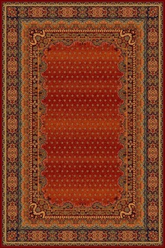 DYWAN DYWILAN POLONIA BARON BURGUND 400x500