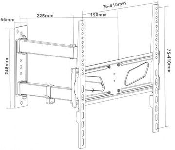 ВРАЩАЮЩИЙСЯ КРЕПЛЕНИЕ ДЛЯ ТЕЛЕВИЗОРА ПОДВЕСКА ДЛЯ ТВ ДЛЯ LED 26-55