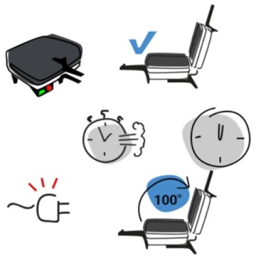 ПРОФЕССИОНАЛЬНАЯ ПОЛЬСКАЯ ВАФЛЕПОЧКА DEZAL 301.7 1300ВТ