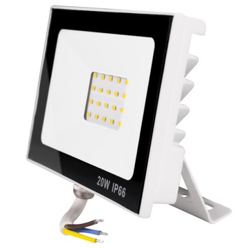 Галогенная рабочая лампа с отражателем ВОДОЗАЩИТНЫЙ ПРОЖЕКТОР LED CCD 20Вт 2200лм