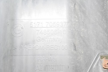 BMW 3 E90 E91 PODBĚH LEVÉ PŘEDNÍ 7059377