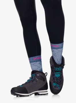 Buty turystyczne damskie Hanwag Makra Light GTX - asphalt/bluegreen 41,5