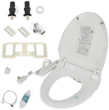 УМНЫЙ УНИТАЗ С ПОДОГРЕВОМ, МНОГОФУНКЦИОНАЛЬНЫЙ