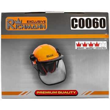 КОМПЛЕКТ ДЛЯ КОШЕНИЯ ТРАВЫ, ШЛЕМ+КОЗОР+БУШИ, CE RICHMANN C0060
