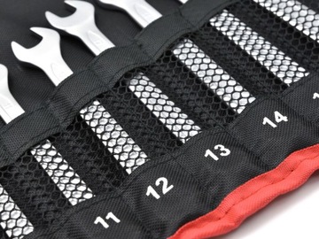 НАБОР КОМБИНИРОВАННЫХ КЛЮЧЕЙ Geko T00652 [17 шт.] CRV СТАЛЬ (8мм-32мм)