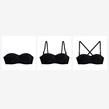 Wireless Strapless Bra Wireless Strapless S Black