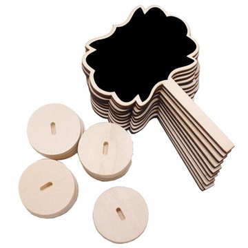 Zestaw 10 mini tabliczek do kredy w kałcie