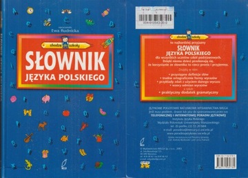 SŁOWNIK JĘZYKA POLSKIEGO Ewa Rudnicka