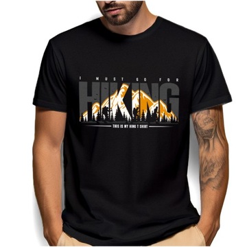 Koszulka męska ZESTAW 3szt t-shirt komplet 3pak w góry 100% bawełna
