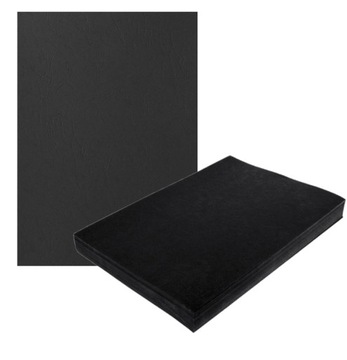 Karton do bindowania A4 100 sztuk czarny