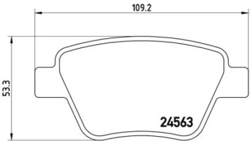 ДИСКИ ЗАДНИЕ BREMBO + КОЛОДКИ SKODA OCTAVIA II 272MM