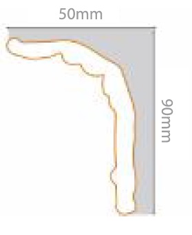 ДЕКОРАЦИЯ ПОТОЛКА GOLD STUNTA M17C-Z