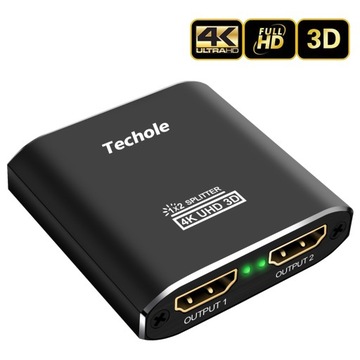Rozdzielacz HDMI Techole 4K, HDMI,FULL HD,SPLITTER