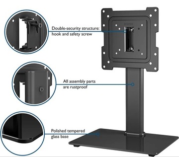 Универсальная вращающаяся подставка под телевизор 17-43 дюйма до 45 кг BONTEC