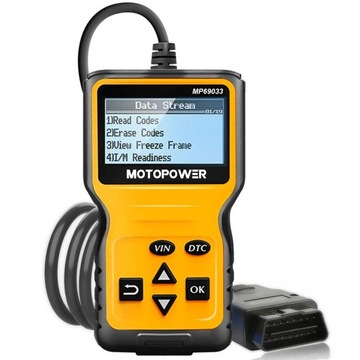 MOTOPOWER MP69033 OBD2 Scanner Universal Car Diagnostic Tool