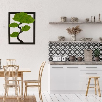 ПОДАРОЧНОЕ деревце ЖИЗНИ ДЕРЕВО СЧАСТЬЯ ЖИВАЯ КАРТИНА мох мох БОНСАЙ