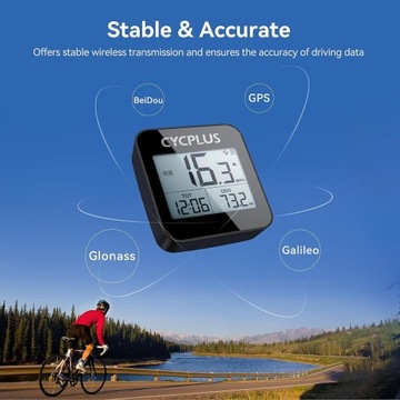 БЕСПРОВОДНОЙ GPS-ВЕЛОСИПЕДНЫЙ РЕГИСТРАТОР CYCPLUS G1