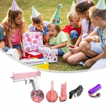 АВТОМАТИЧЕСКИЙ ЭЛЕКТРИЧЕСКИЙ ВОДЯНОЙ ПИСТОЛЕТ GLOCK 9м ВОДЯНОЙ ПИСТОЛЕТ GLOCK