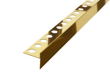 LISTWA BRODZIKOWA SPADKOWA ZŁOTA POŁYSK LEWA 120cm
