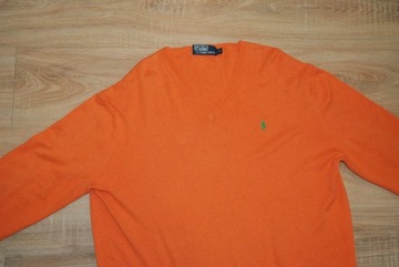 POLO RALPH LAUREN świetny sweterek LOGO r. XL