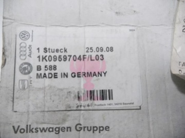 VW PASSAT B6 МОТОР СТЕКЛА ЗАДНИЙ ПРАВЫЙ 1K0959704F