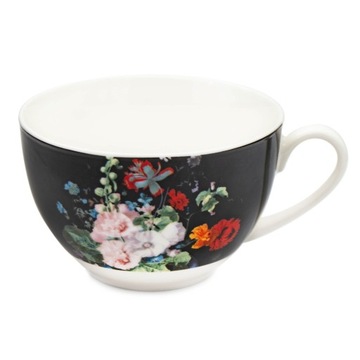 НАБОР чашек 270мл с блюдцем 6+6 Кофейный набор BELLA FIORE подарочный