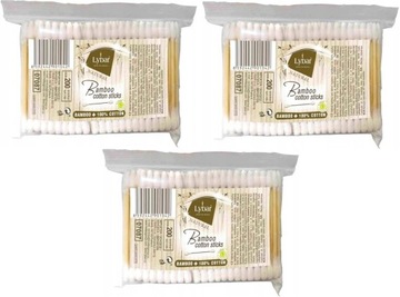 LYBAR Patyczki higieniczne bambusowe Original 600 sztuk
