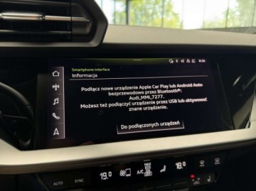 Audi A3 8Y Sportback 1.5 35 TFSI 150KM 2023 Audi A3 Sportback 35 TFSI mHEV S tronic Ambiente Podgrzewane fotele Car, zdjęcie 24